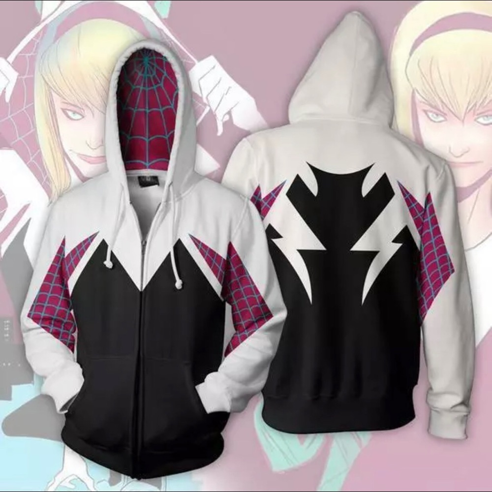 Marvel Spider Gwen Jacket size 3x BRAND NEE w/o tags